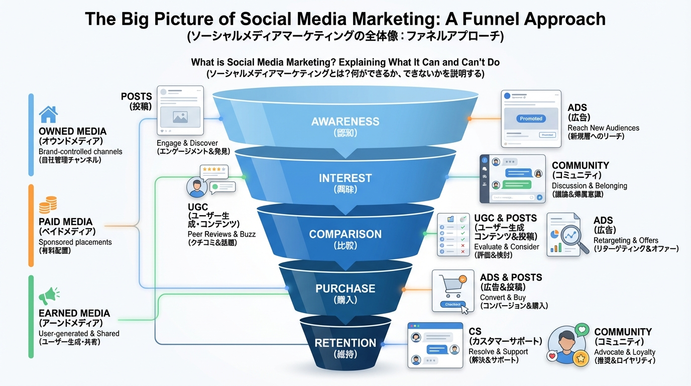 SNSマーケティングとは?主要SNSの特徴や戦略、成功事例を解説
