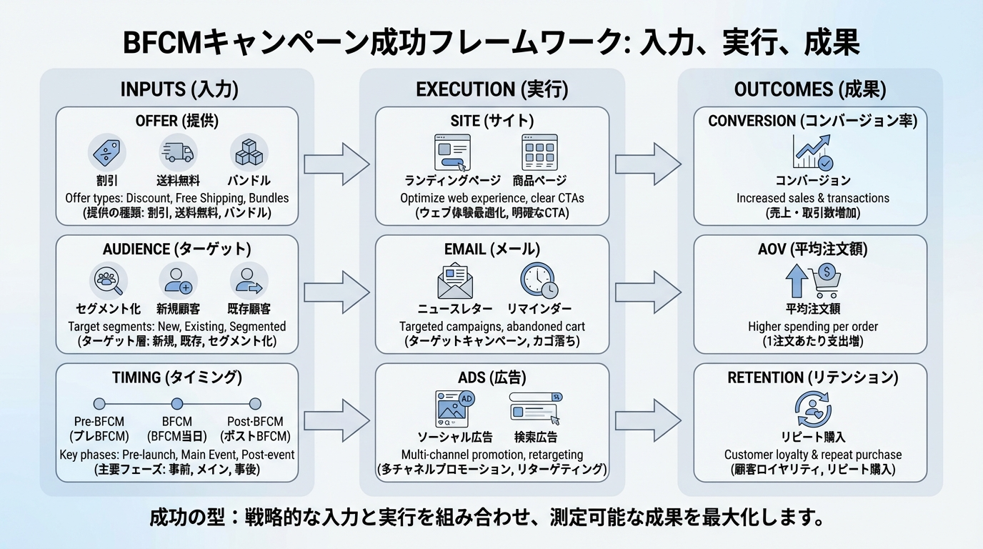 ブラックフライデーキャンペーンの実例10選|売上につながる施策アイデアと設計ポイント