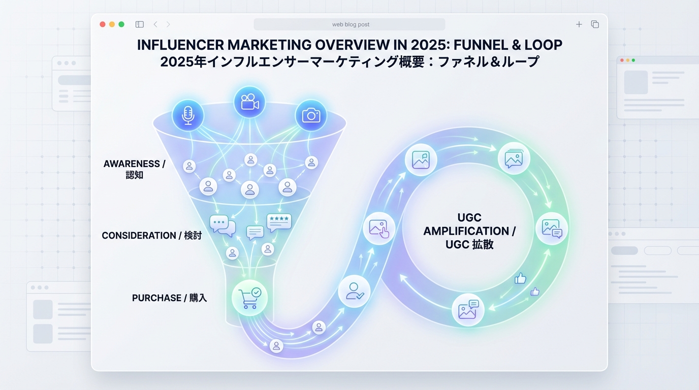 インフルエンサーマーケティングの完全ガイド(2025年)