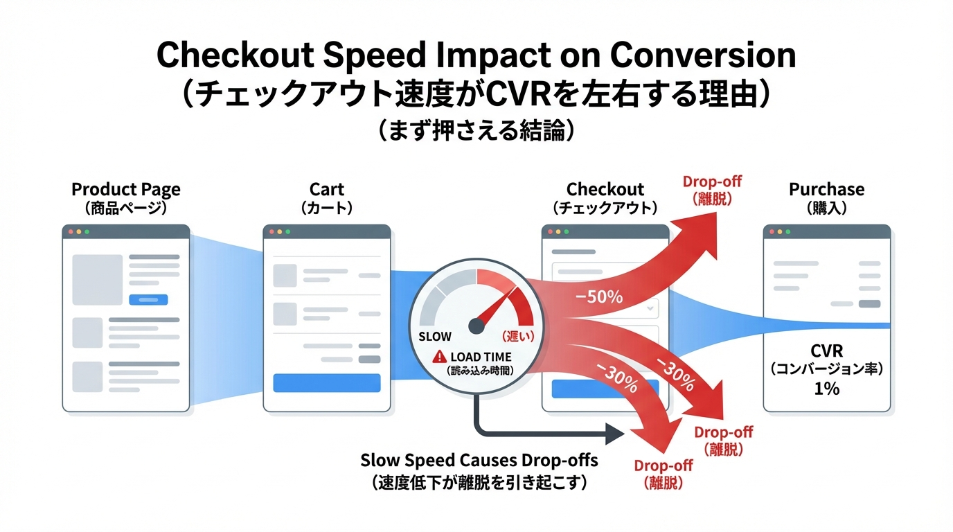 カートの決済速度を上げてコンバージョン率を向上させる方法|計測・改善・運用の実践ガイド