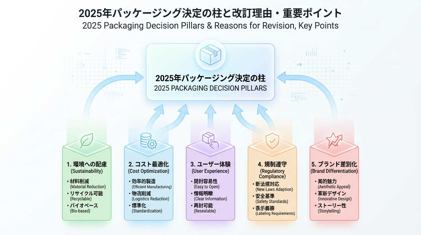 商品パッケージの種類や役割、選び方（2025年版）