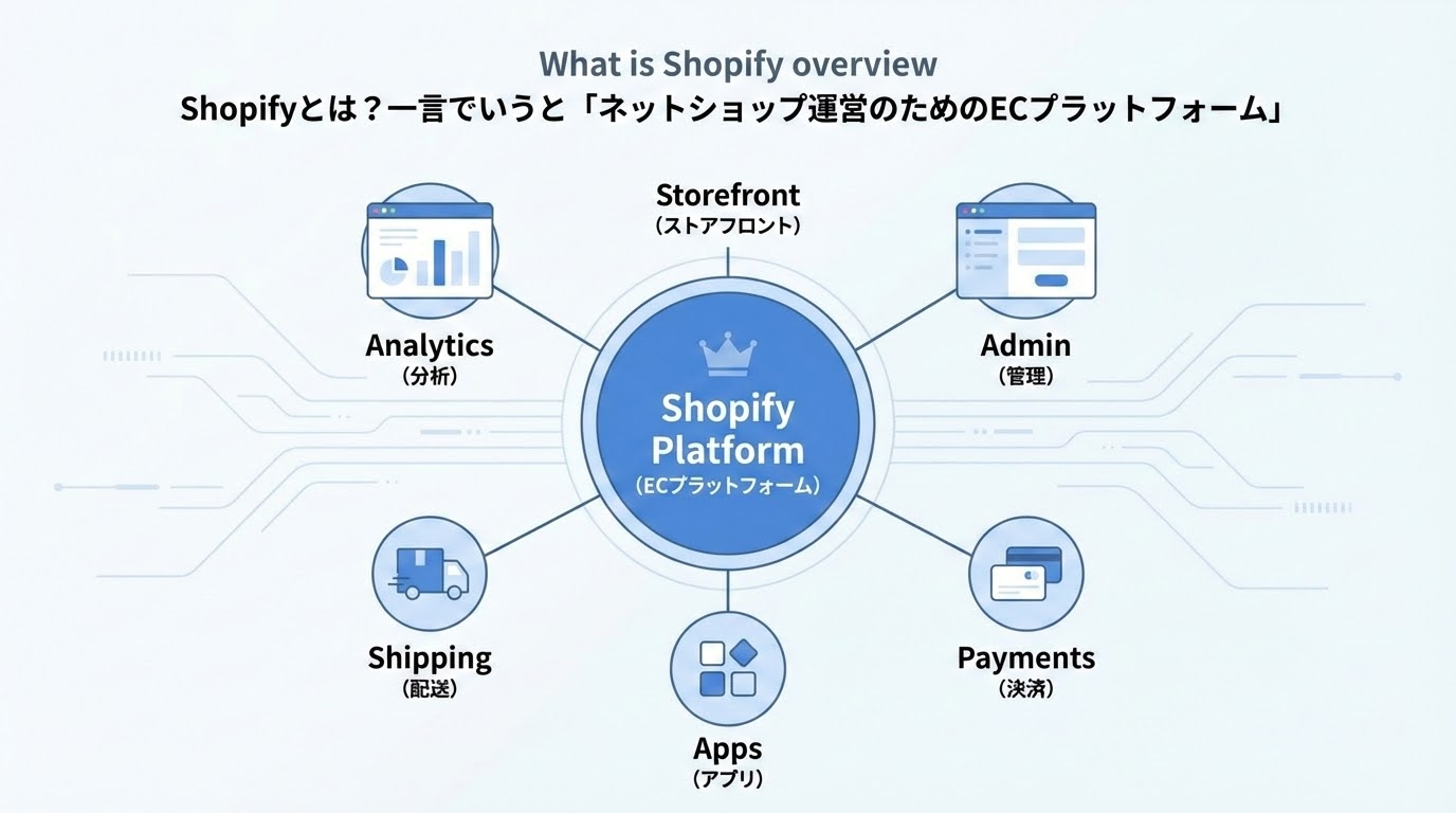 Shopifyとは？できること・仕組み・始め方を初心者向けに解説