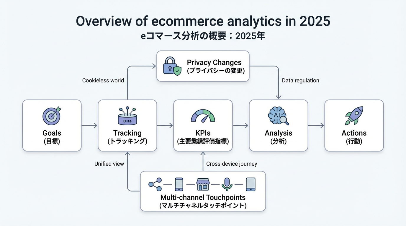 eコマース分析：データの見方・分析手順や重要指標（2025年）